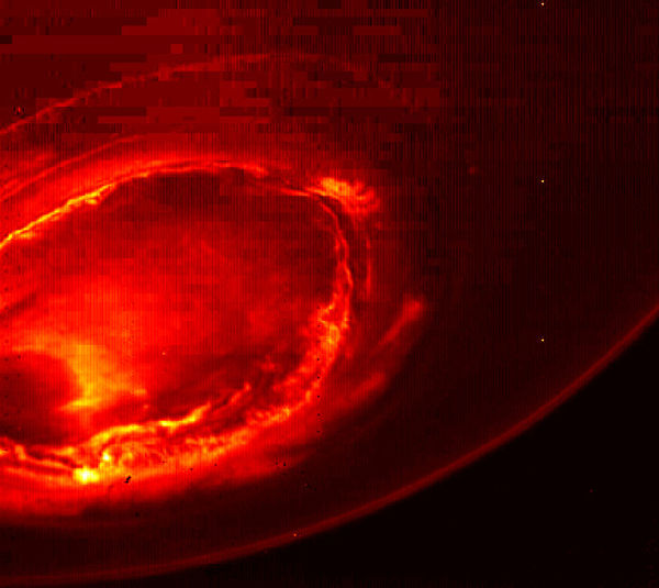 Incredible structures in Jupiter's southern aurora. 