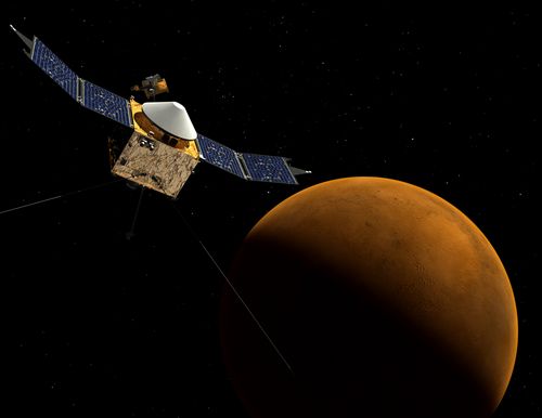 A separate probe to be launched to Mars by NASA in 2013, known as Maven