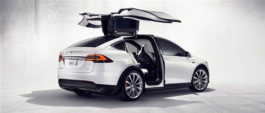 Watch The Tesla Model X SUV's 'Falcon' Doors In Action