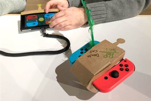Nintendo's Labo cardboard STEM toys are a recycling bin full of fun