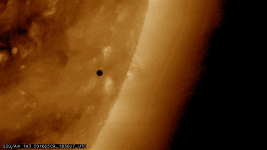 The Best Views Of Mercury's Transit Across The Sun